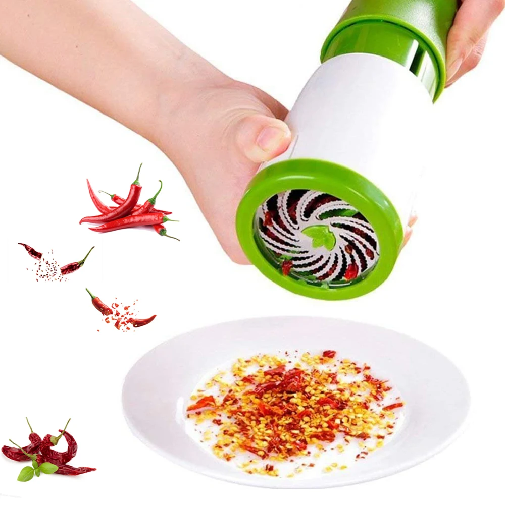

Kitchen Accessories herb Grinder Spice Mill Parsley Shredder cooking tools chopper Fruit Vegetable cutter