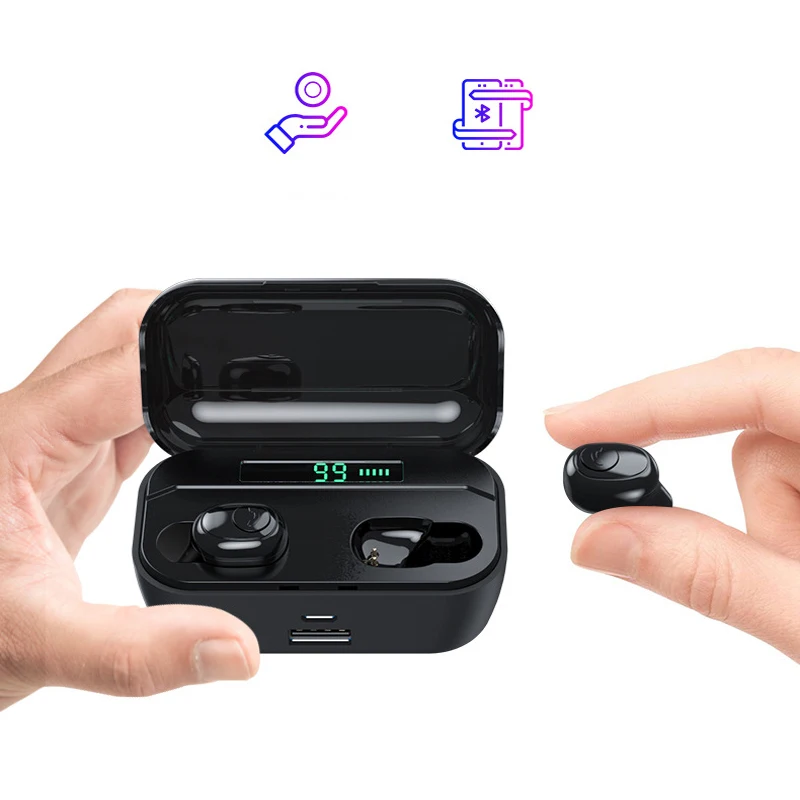

Mi Bluetooth 5.0 Headphones wireless earphones powerbank head phones support wireless charge