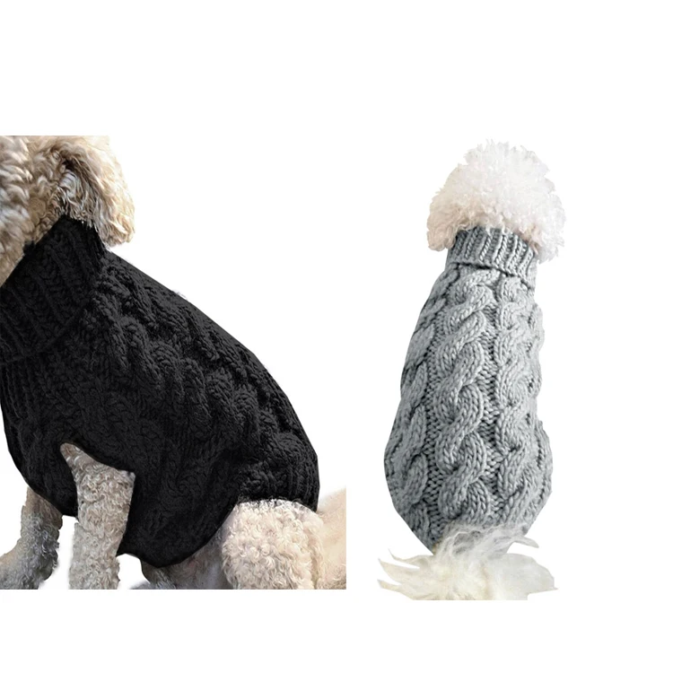 Manufacturer wholesale multi-colors soft warm wool sweater winter pet dog clothes