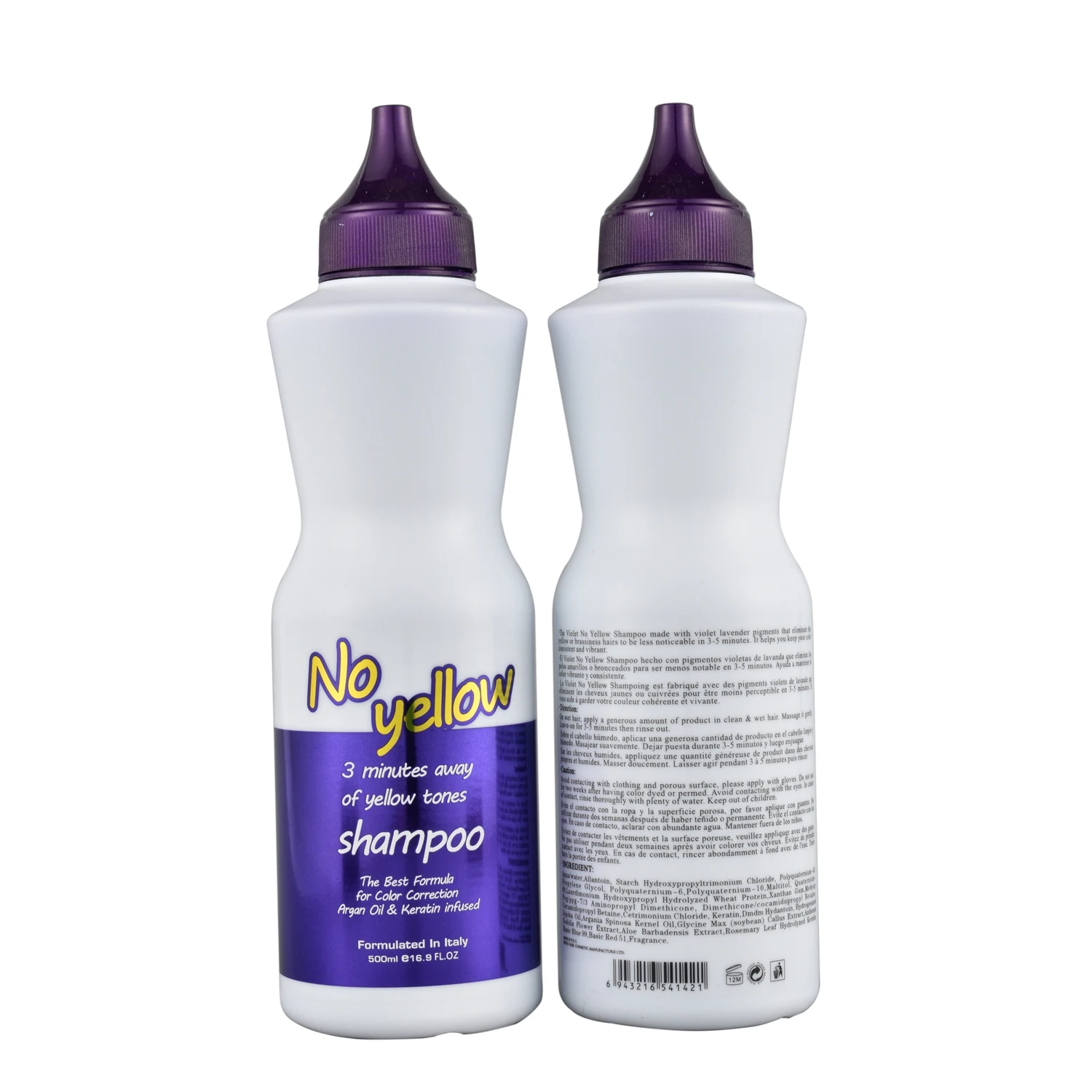 

ON SALE No yellow shampoo Manufactures Purple Silver Shampoo makes elegant good looking hair Anti Yellow Shampoo