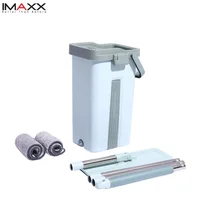 

2019 Newest IMAXX Flat Quick Clean Mop 360 Microfiber Squeeze Mop Bucket with home dry and wet Mop