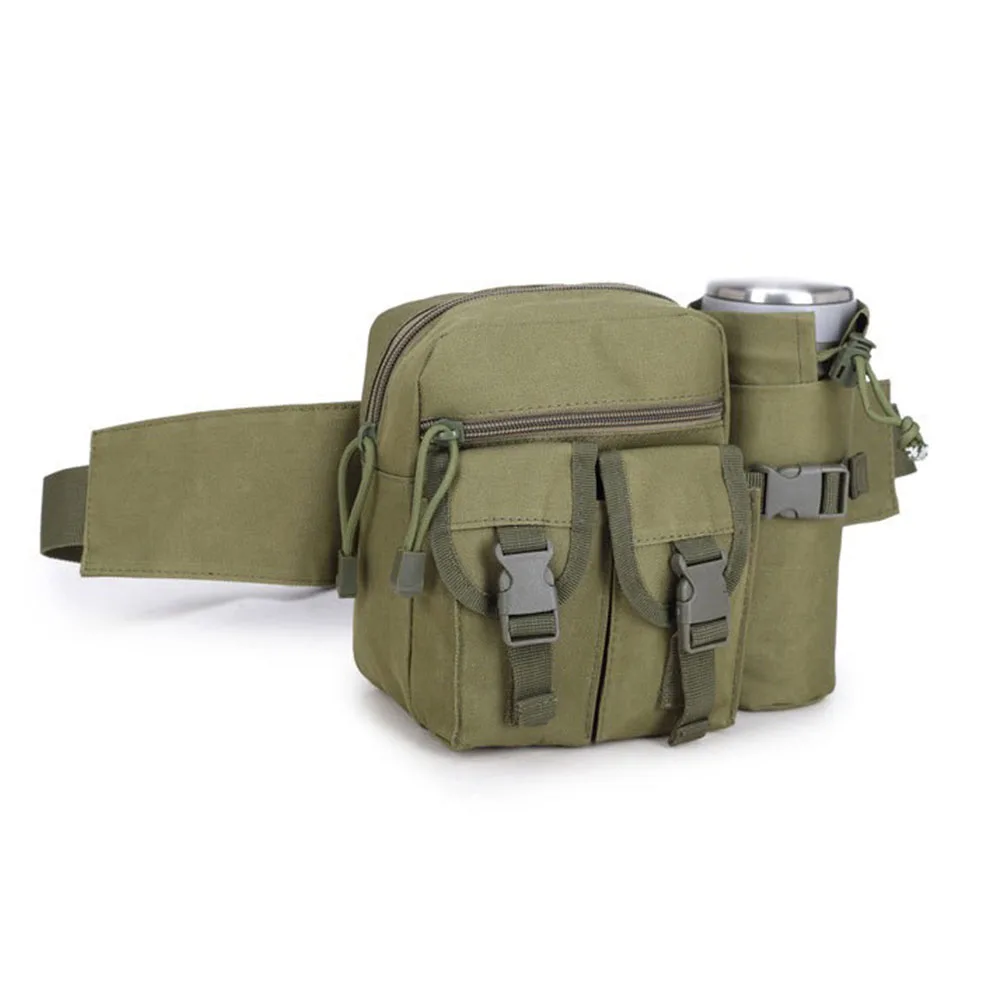 

Outdoor sports mobile phone bag multi-function pocket men's construction site work water bottle bag shoulder bag fishing kit