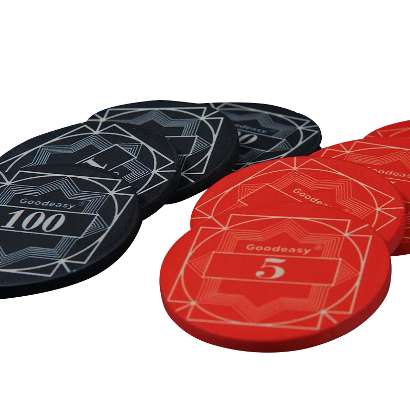 

2021 wholesale cheap new stickers Casino Poker Chips customized