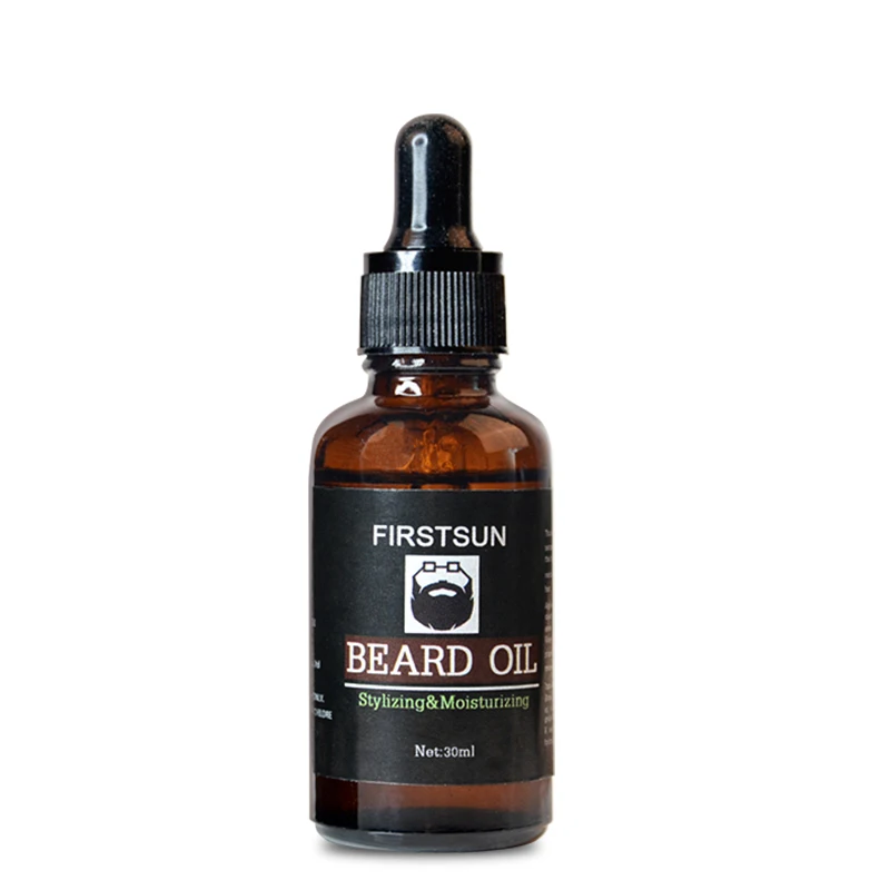 

Organic beard grow oil packaching natural