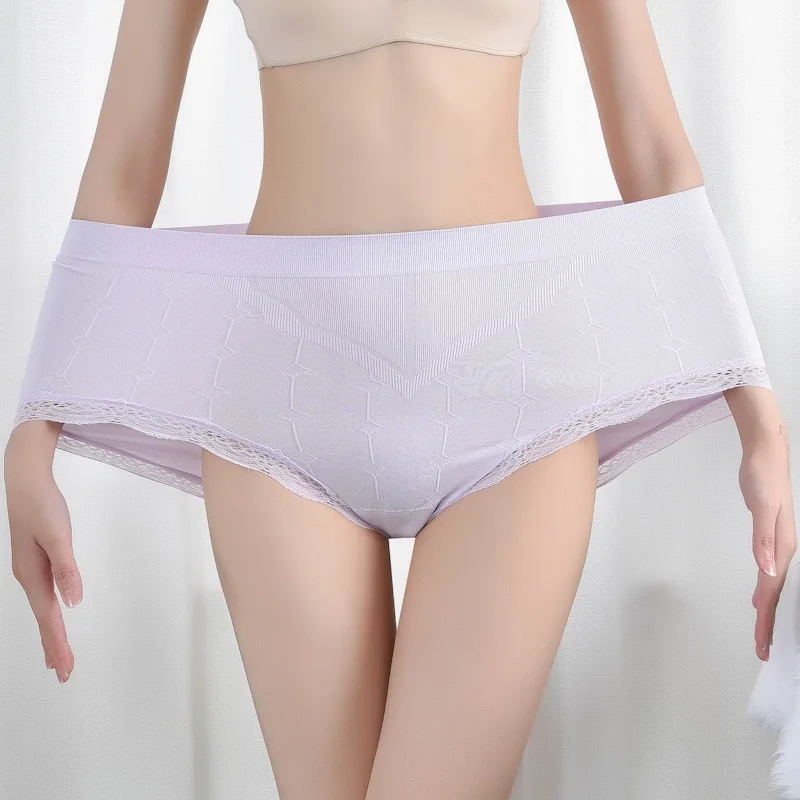

OEM Custom Ladies Sexy Satin Culott Silk Women Briefs Ladies Ice Silk Seamless Transparent Underwear Women Seamless Lace Panties