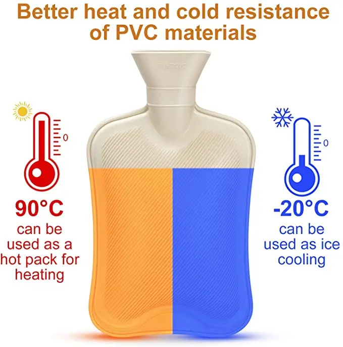 2l Hot Water Bottle With Soft Fleece Cover Buy Hot Sale Hot Water Bottle,2l Capacity Cooling