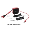 Custom Nylon Braided Multi Charger Cable 3 in I Data Sync Retractable USB Cable with LED Light&Fixable Base