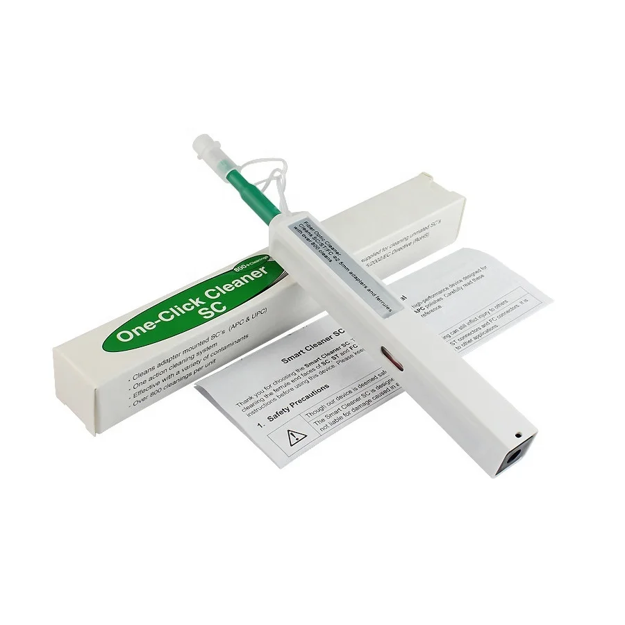 Fiber Optice Cleaner Pen Type Sc Cleaner Pen Ultrasonic Clean For Fiber