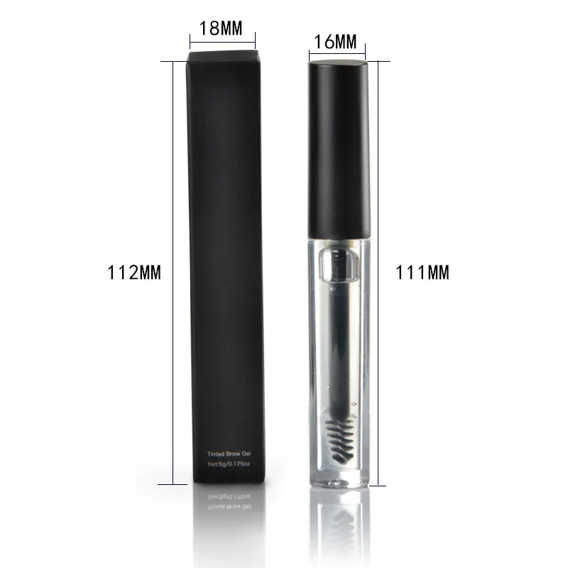 Top Selling 5Colors High Pigmend Waterproof With Brush Private Label Eyebrow Cream Waterproof Tint Male Cosmetics
