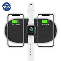 

Finely processed smart wireless phone fast 3 in 1 charger charging pads on mobile