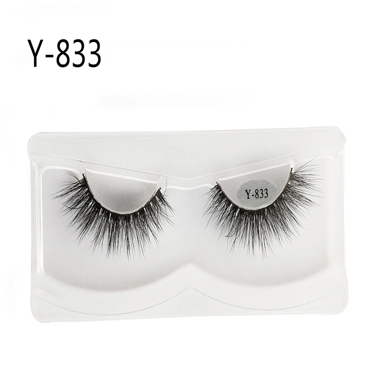 

High Quality 5D Mink Eyelashes Luxury Natural Crossing Lashes Manufacturing with Custom Package, Natural black