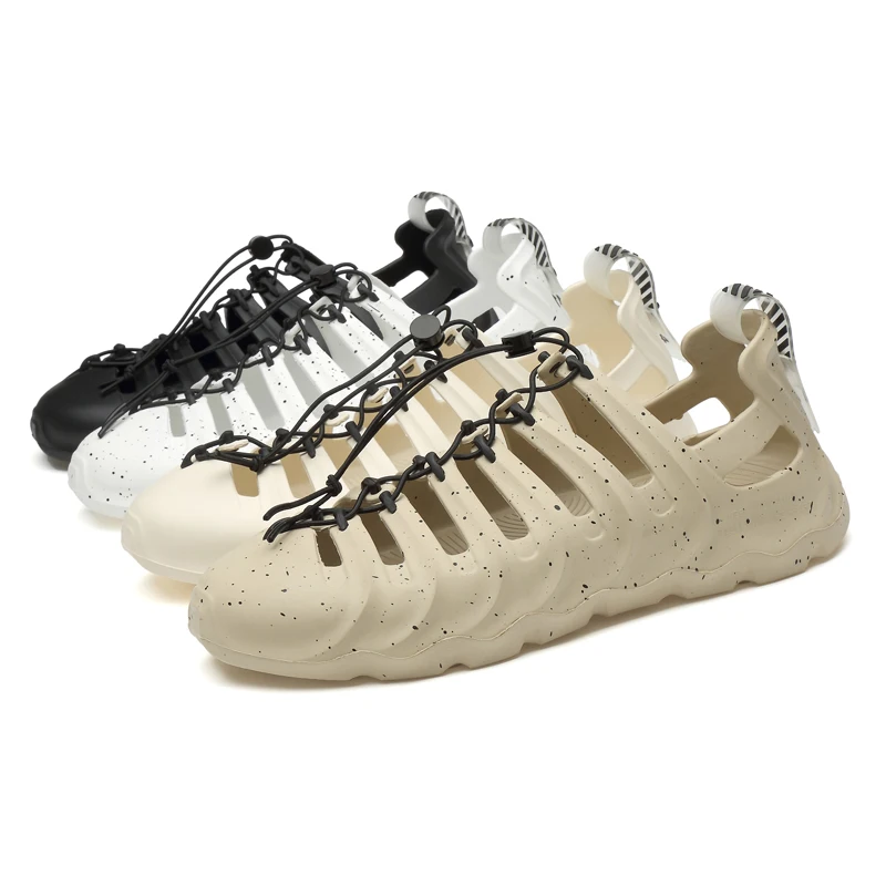 
New Design Washable Anti-slip Clogs Easy Quick Drying Lace-up Outdoor Unisex Garden Shoes 