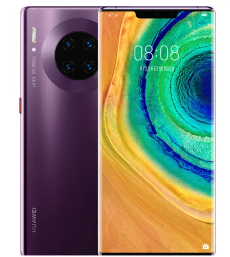 New arrival original mobilephone HuaWei Mate 30 Pro 5G 8GB+256GB cell smartphone unlocked cell phones