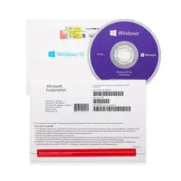 

100% Working Microsoft windows 10 Pro key 64 bit DVD OEM Package windows 10 professional FPP coa sticker