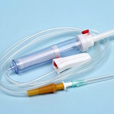 
Blood Transfusion Set PVC Infusion Injection Blood Transfusion Kit 