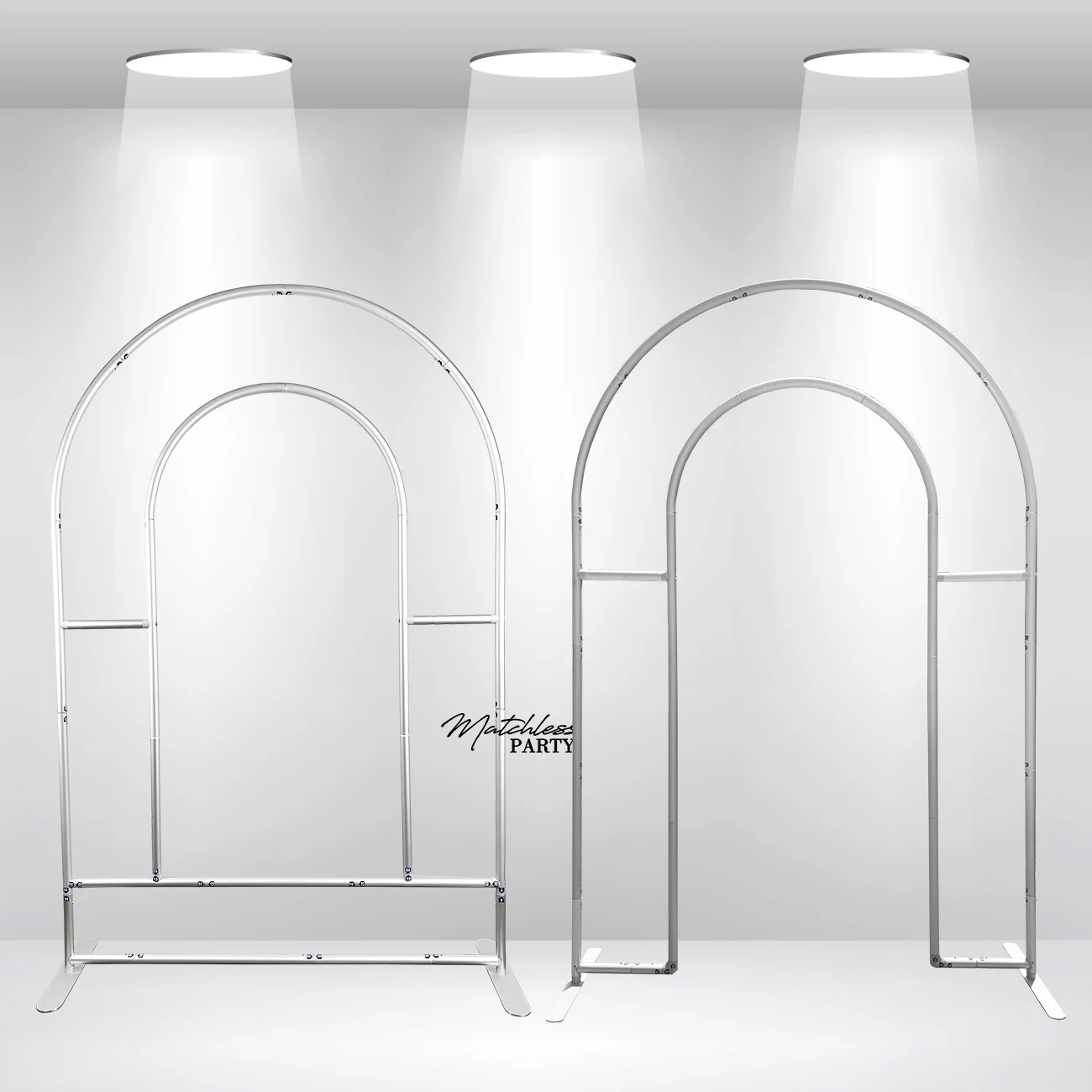5x7.5ft Birthday Wedding Party Decoration Aluminum Alloy Tube Open Door Arch Backdrop Stand