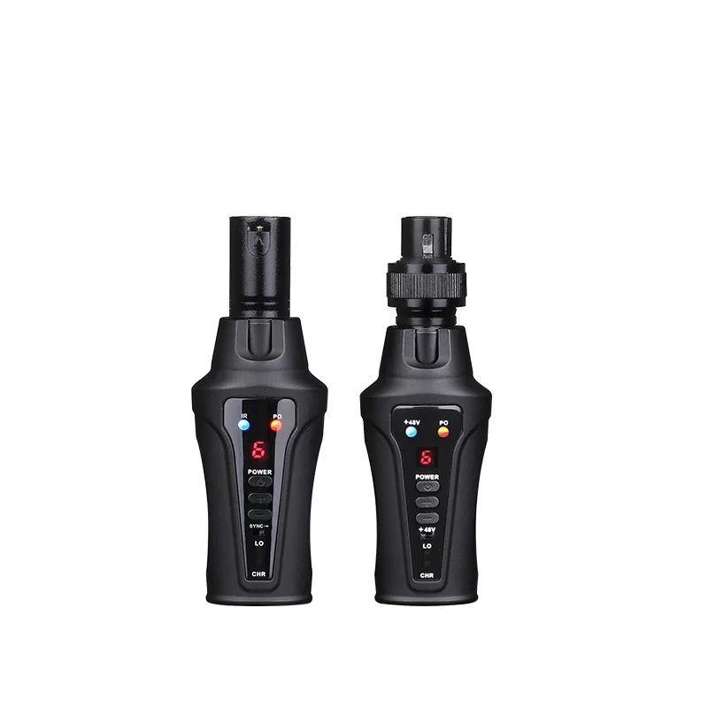 

Professional Good looking UHF 16 channel Wireless Plug on Transmission System with XLR Plug