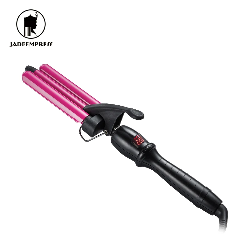 

Newest Soft Touch Button Technology Machine Curling Iron Wand Popular Electric Hair Curlers