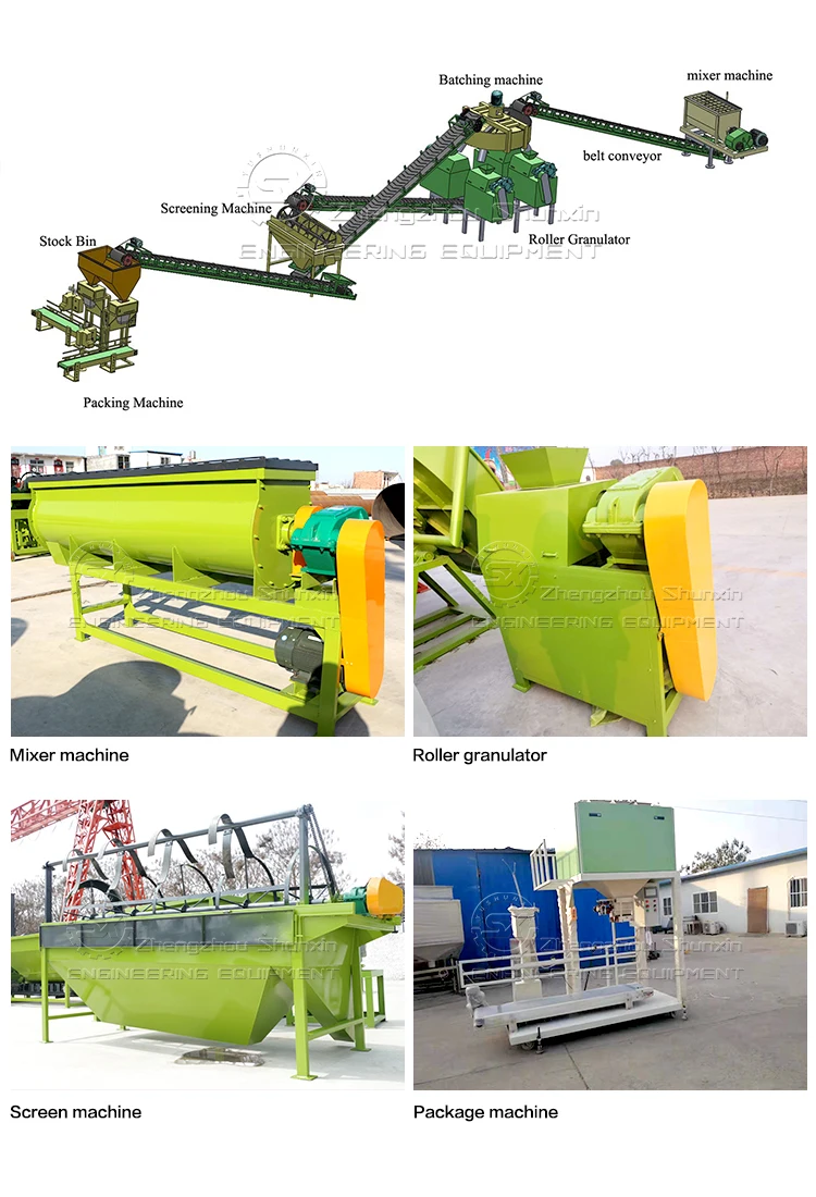 Ssp Fertilizer Production Line / Single Superphosphate Fertilizer ...