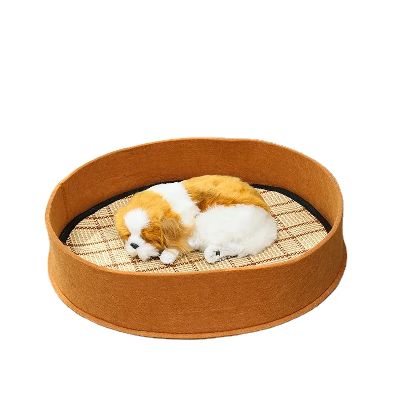 

Wholesale hot selling pet summer cooling mat bed factory direct sale dog cat nest kennel floor pad new pet sleeping luxury bed, Picture