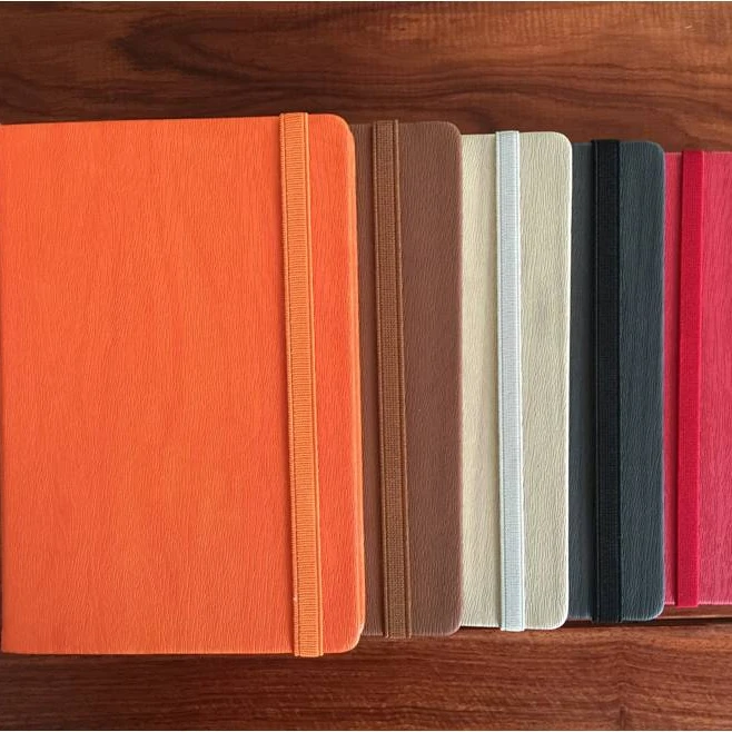 
Office School Supplies Promotional Gifts A5 Organizer Planner Soft Cover Leather Custom Notebook 