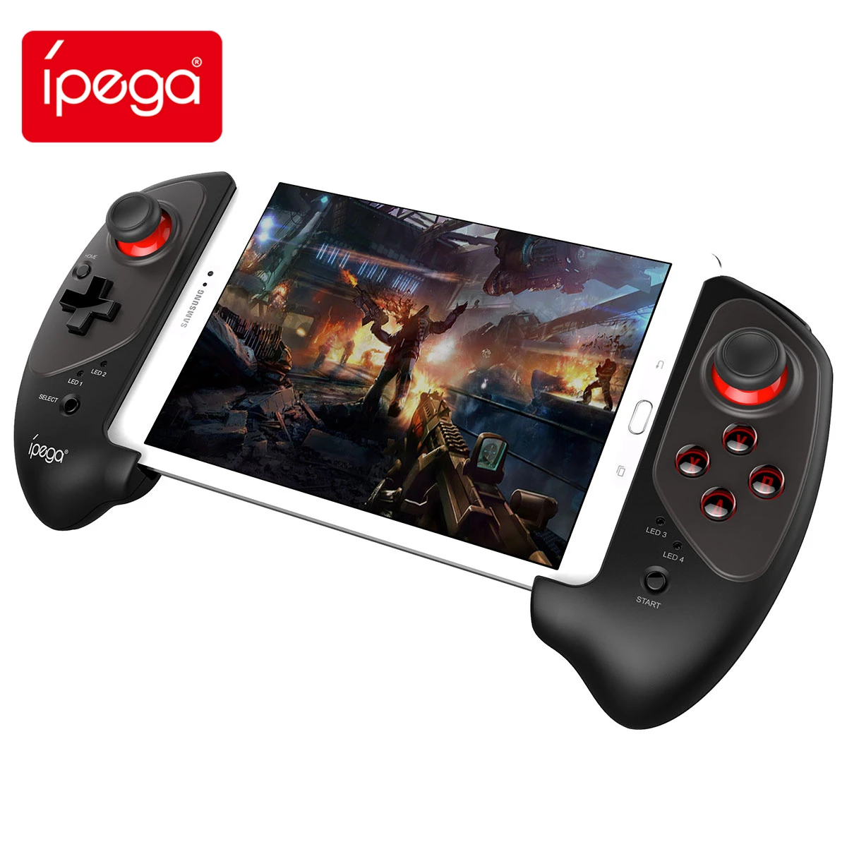 

IPEGA-Hot sale retractable wireless BT game controller built-in battery game handle mobile game artifact