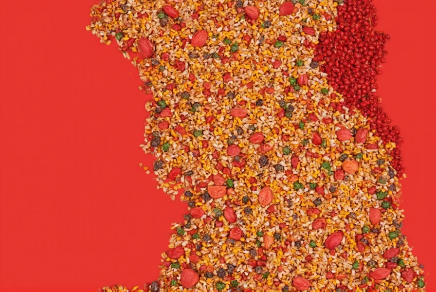 Side-by-side comparison of Aleppo pepper flakes with cayenne, paprika, ancho, and Hatch green chili