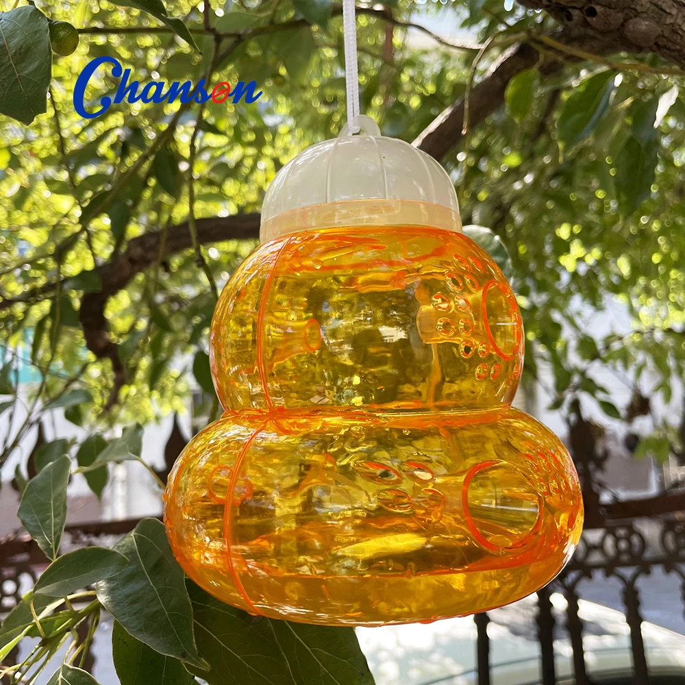 

Wasp Trap Catcher,Bee Trap,Outdoor Wasp Deeterrent Killer Insect Catcher Honey Bee Trap, Yellow