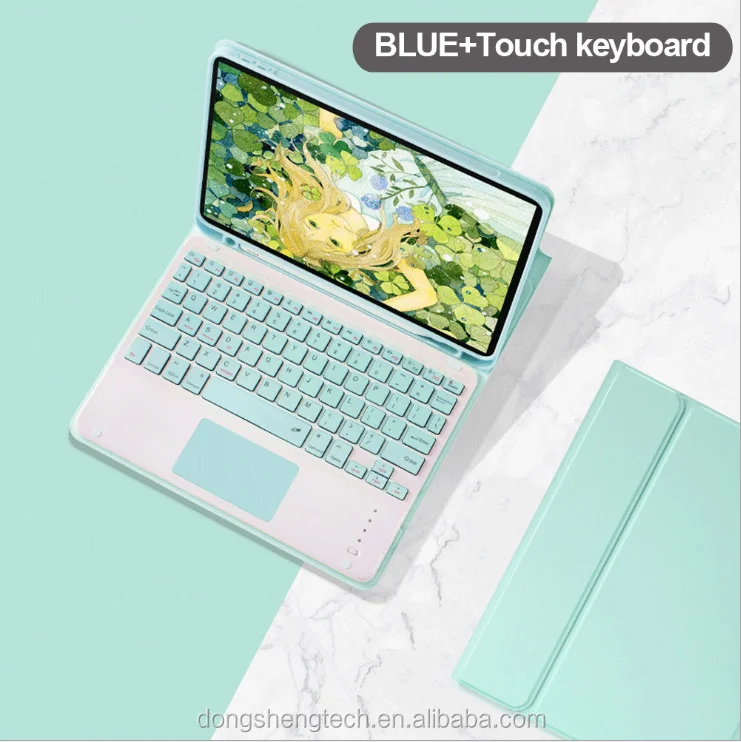 Bt Wireless Mouse And Keyboard Case Cover Multifunction Ultra Thin Mini