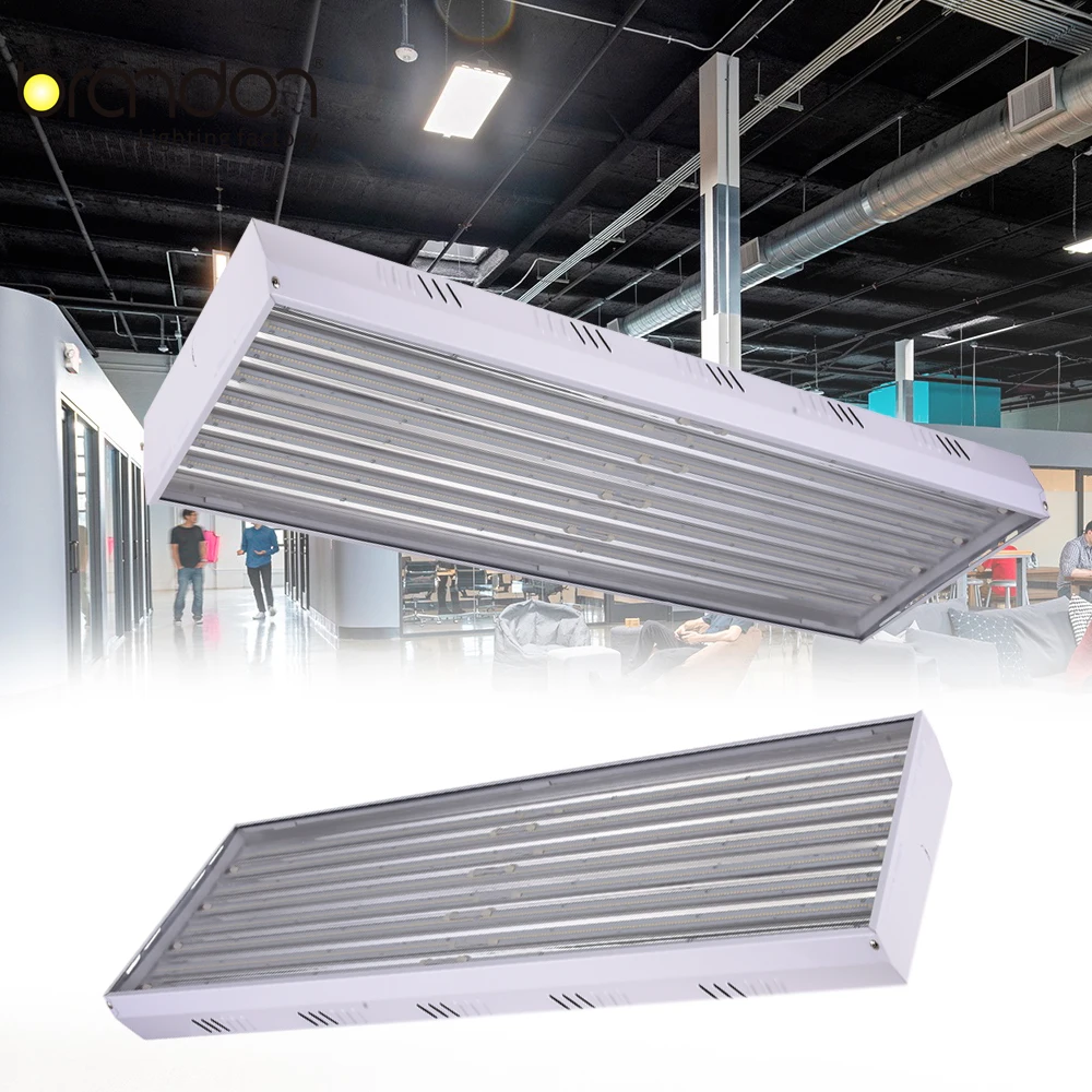 Hot sale Opal or Clear PC lens 60W 80W 150W 100W 200W dimmable pure aluminum heat sinks led high bay housing led highbay light