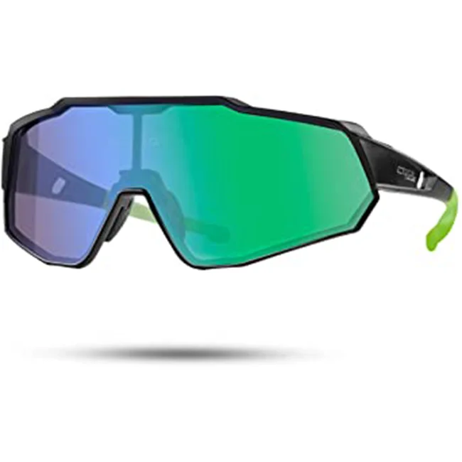 

2021 Fashion Cycling Sunglasses Custom OEM Bike Skiing Snow Sport Eyewear Myopia Frame sunglasses