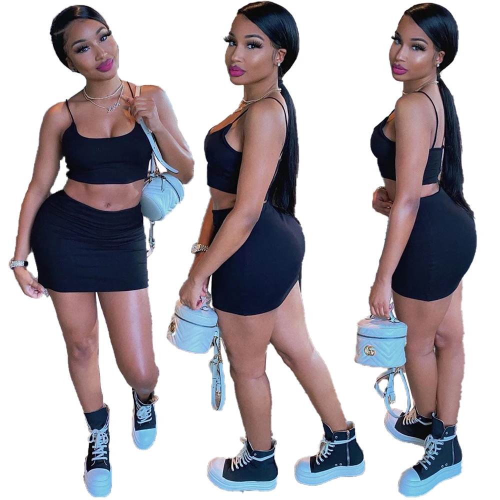 

Sexy Skirt Set Two Piece Set Women Clothing