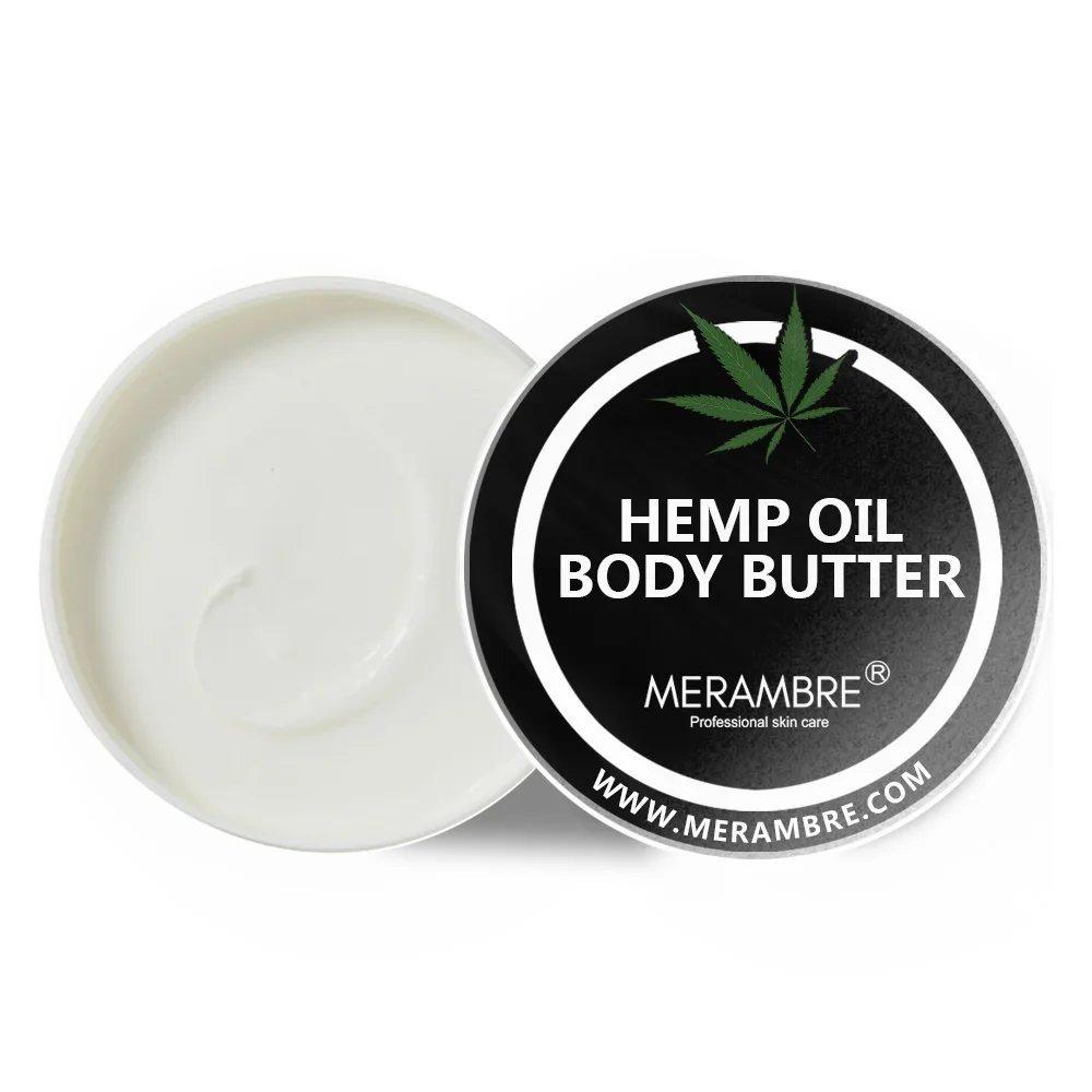 

Wholesale Private Label Organic Moisturizing Soothing Calming Relief Massage CBD Oil Body Butter Cream Hemp Butter Shea Butter