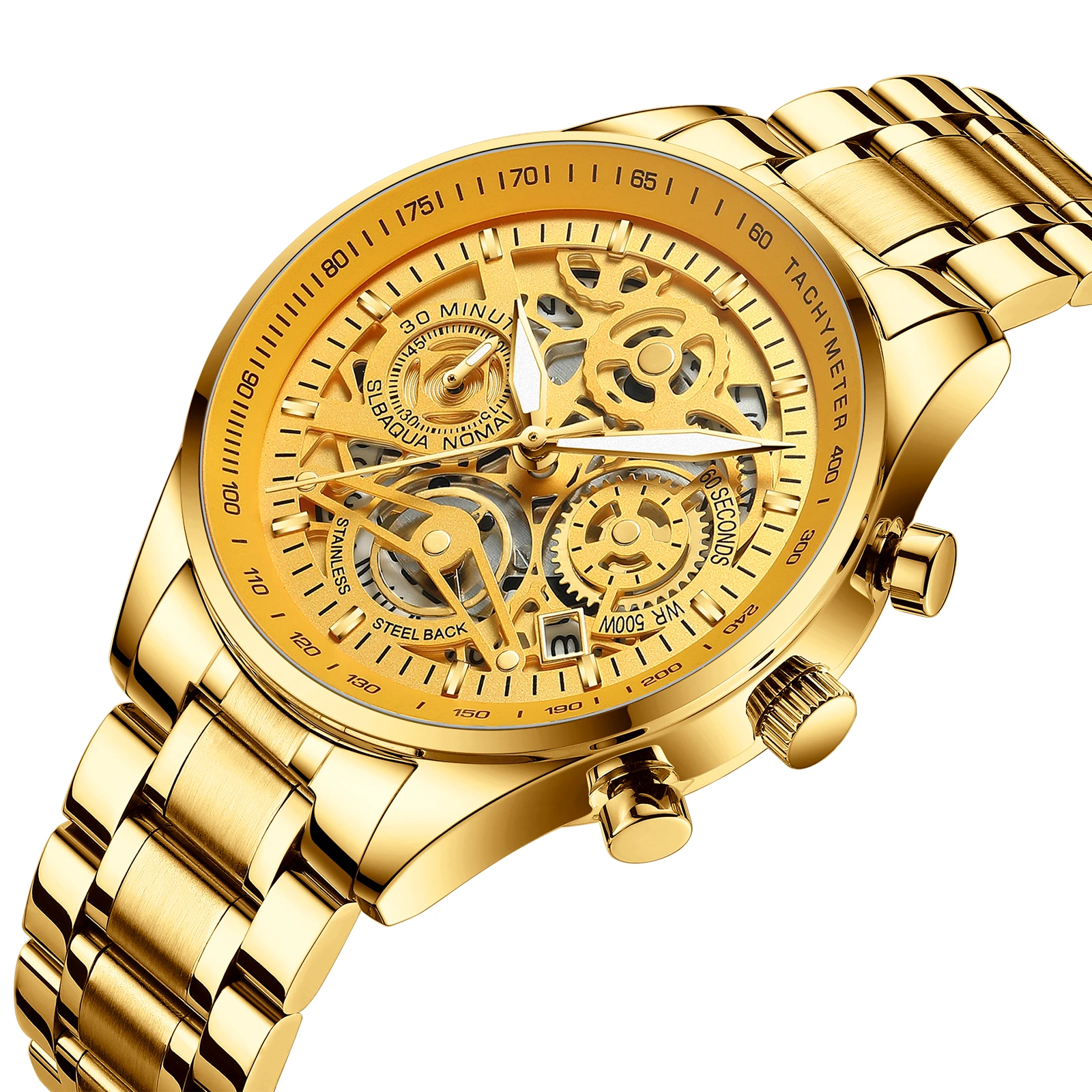 

NIBOSI NI2385 Dial 42mm 3Atm Waterproof Business Quartz Watch