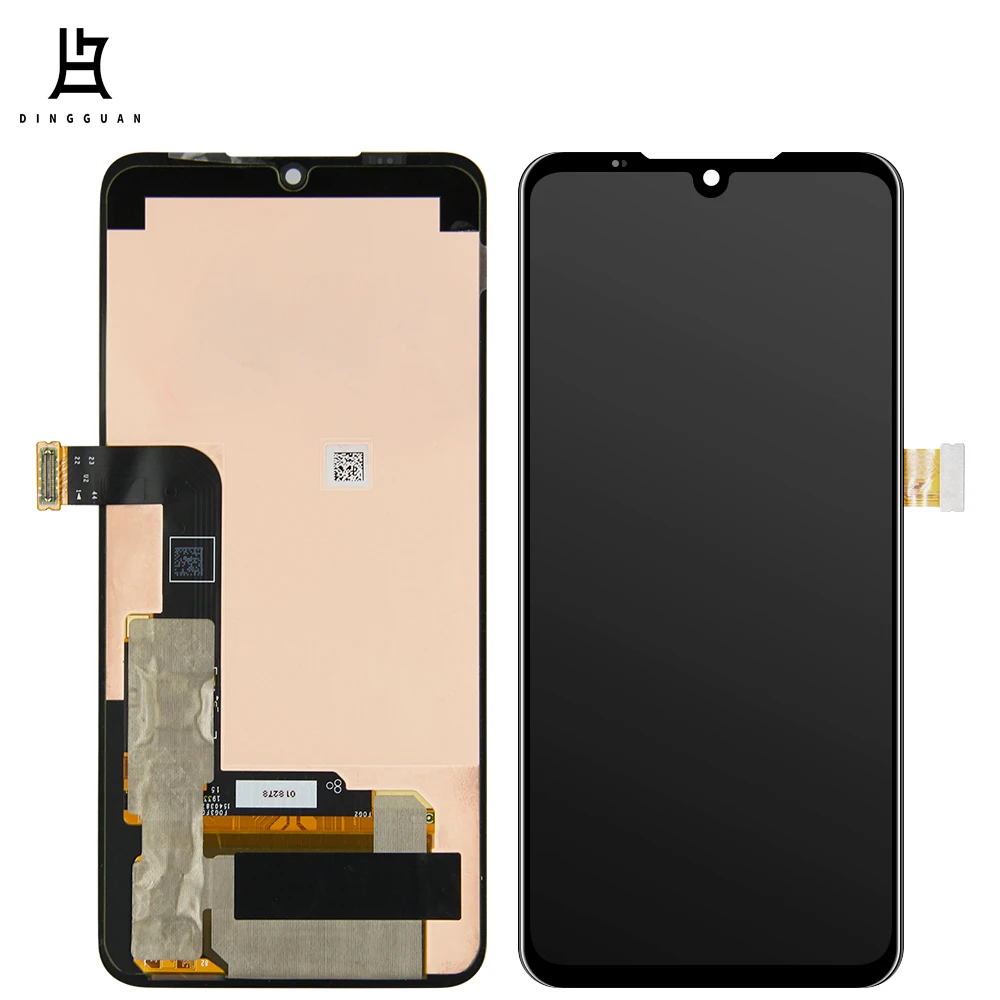 

6.4"Original lcd For LG G8X ThinQ LMG850UM1A LMG850UM9A Touch screen LCD Display Glass Digitizer Full Assembly, Black