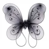 Organza Nylon Butterfly Wings Flash Black Wings PGAC3257