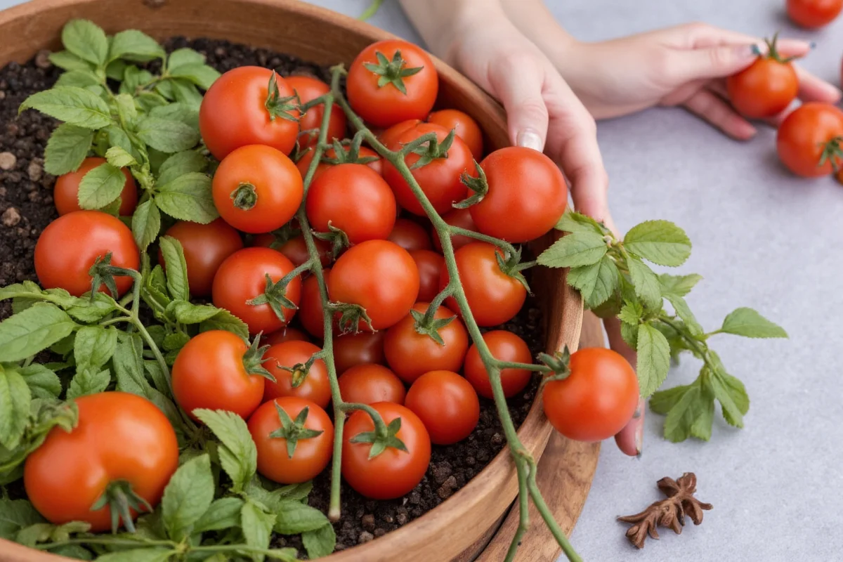 how to transplant a tomato plant