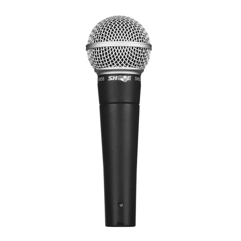 

SM 58 XLR CARDIOID Dynamic Microphone Professional Live Stage Recording Podcasting Studio Singing