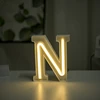 Night Light Neon Alphabet Lamp Color Change For Birthday Wedding Party Bedroom Decor