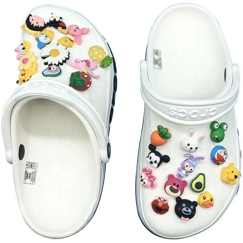 

XILIANGFEIZI Wholesale Clog Decoration Hole Sandal Shoe Buckle Cartoon Pvc Accessories Fashion 3D Shoe Charm