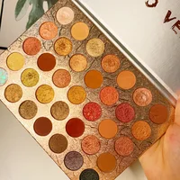 

Hot sales 35 colors mashed potato wet eyeshadow palette earth color pearl waterproof high pigment eyeshadow palette