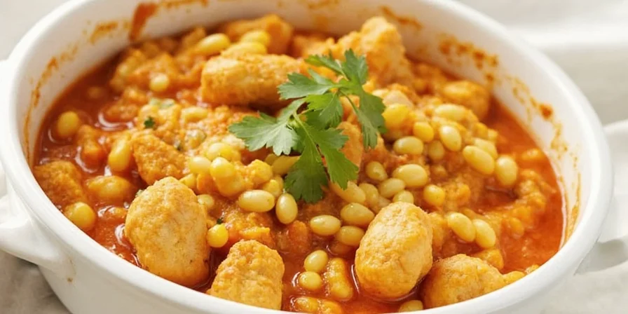 Moroccan Chickpea Chicken Potpie