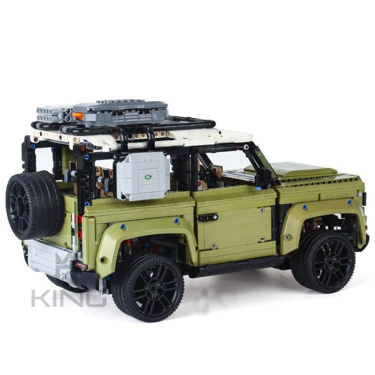 Technology Series King Building Block Land Rovers Defender Off-road ...