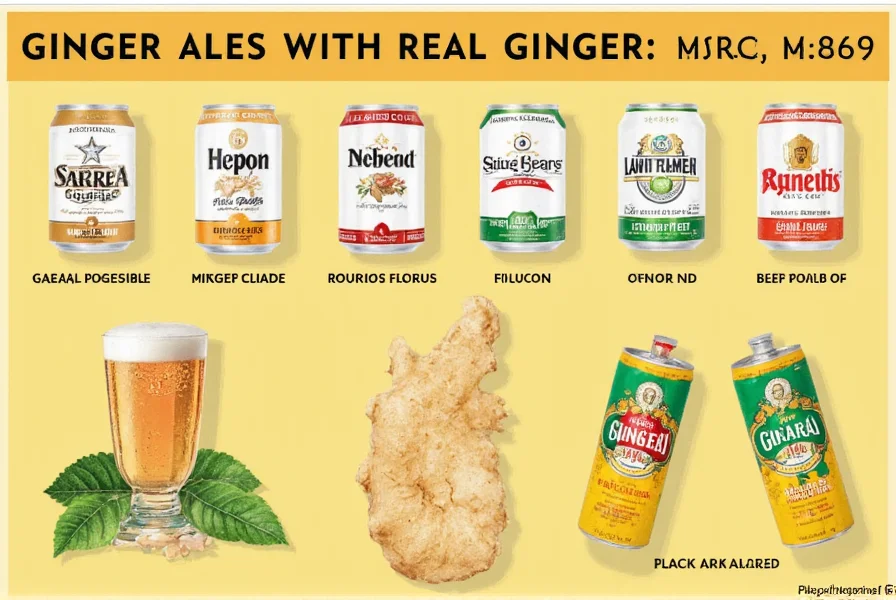 which ginger ale has real ginger
