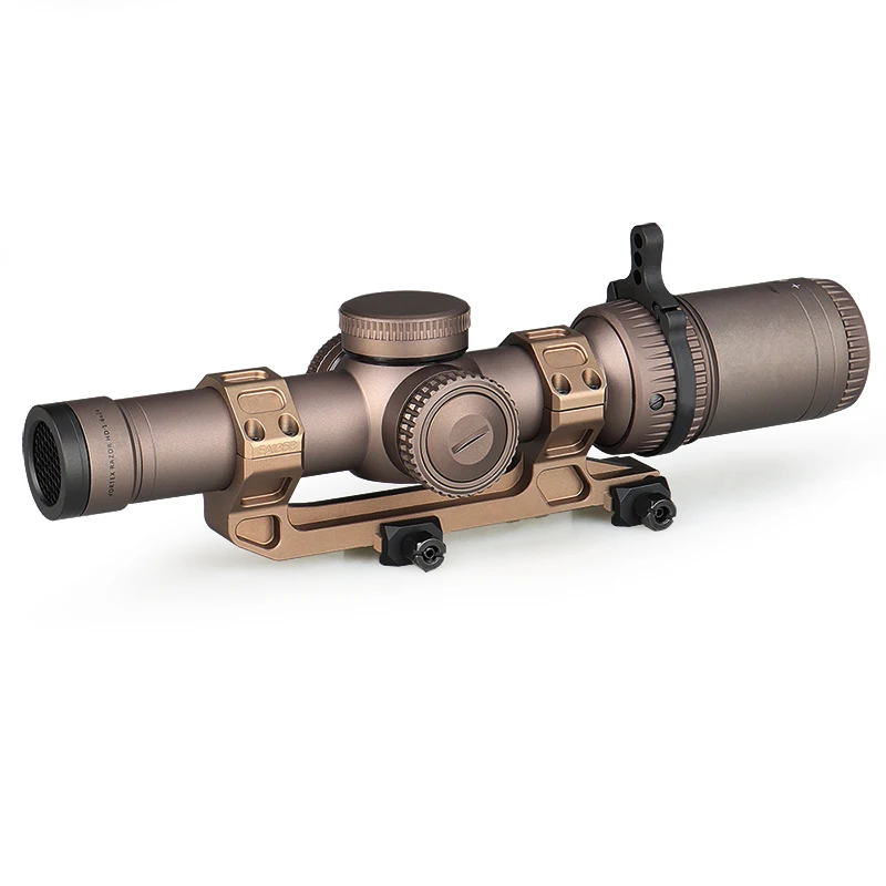 

New tactical scope 1-6x24 IR rifle scope sight for outdoor hunting riflescope HK1-0408, Black