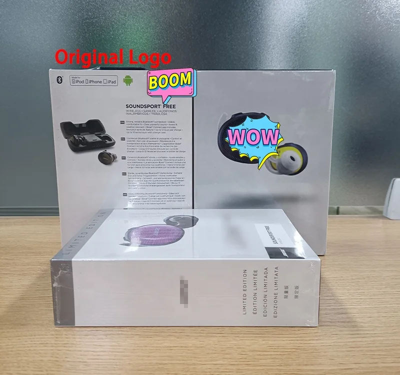 

2021 New Products Half in-ear Design Wireless Earbuds Touch Operation Airbuds SoundSport Portable Blue-tooths Earbuds for Boses, Black,blue,orange,yellow,purple