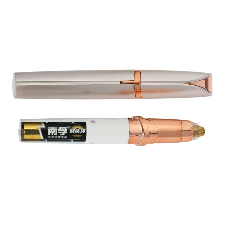 
Amazon Best Battery Powered Electric Hair Remover Eyebrow Trimmer for Women 