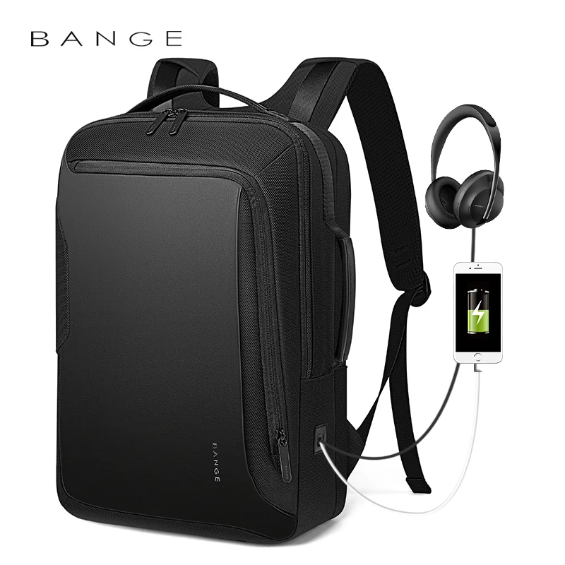 

2020 business usb college school wholesale men designer smart travel custom waterproof laptop school backpack bags for men, Black or any color you want