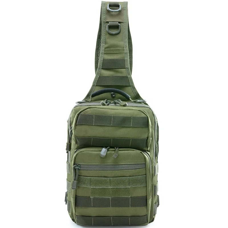 

LUPU waterproof tactical Army sling bag single shoulder chest bag