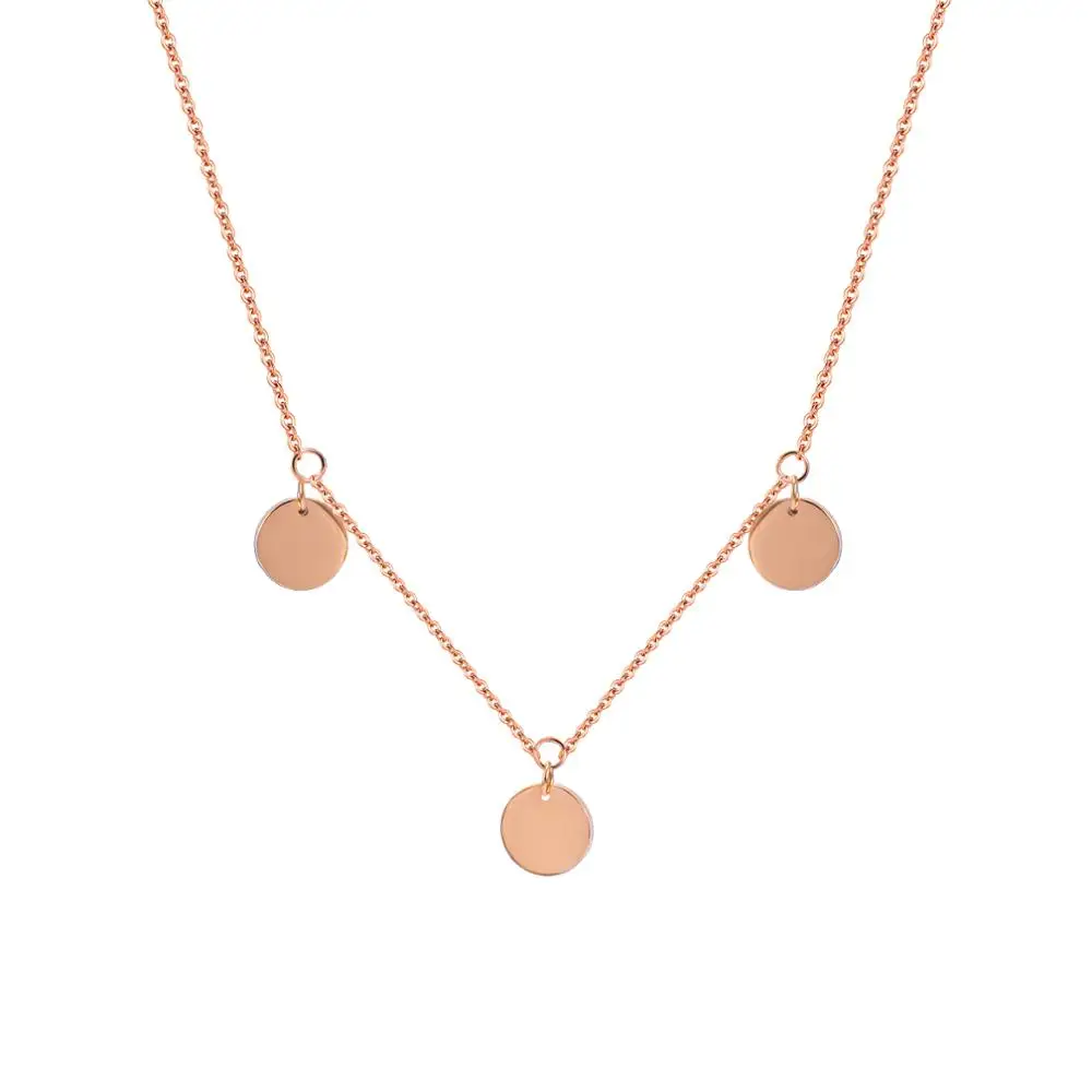 
Verena Elegant Wholesale Fashion Jewelry Accessories Women Stainless Steel Necklace 